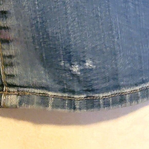 Tommy Hilfiger Classic Boot Womens Blue Jeans Size 6S Mid Rise - Picture 2 of 6